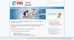 Desktop Screenshot of fms-montagetechnik.de